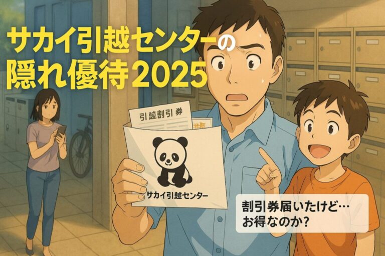 サカイ引越センター（9039）の隠れ優待記事アイキャッチ