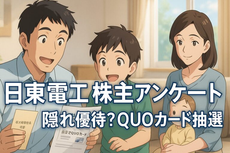 日東電工（6988）の隠れ優待記事アイキャッチ